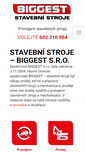 Mobile Screenshot of biggest.cz